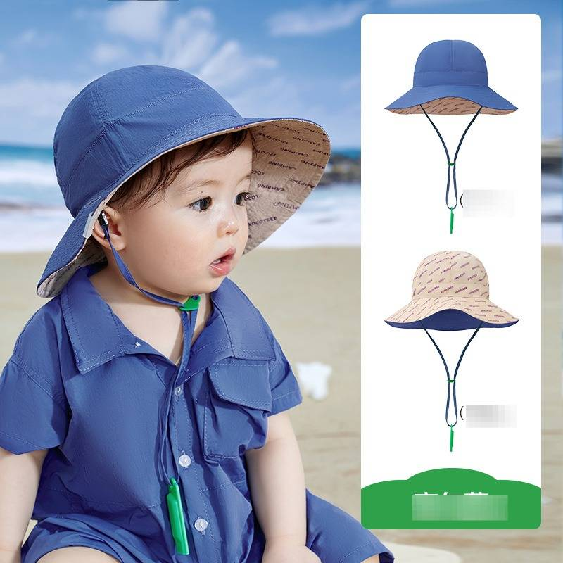 KK Tree Wendbarer Sonnenhut für Babys und Kleinkinder – UV-Schutz 50+, atmungsaktiv, breite Krempe, ideal für den Frühling_voghion.com
