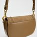 ZR Home 2024 Autumn Winter New Women's Dark Brown Saddle Flap Shoulder Casual Fashion Suede Crossbody Bag_voghion.com