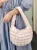 2023 Autumn/Winter New Cloud Large Capacity Shoulder Folded Puff Lightweight Quilted Crossbody Commuter Tote Bag_voghion.com