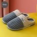 Glide Home Men Autumn And Winter Couples Indoor Plush Warm Men S Large Size Household Non Slip Cotton Slippers For Women_voghion.com