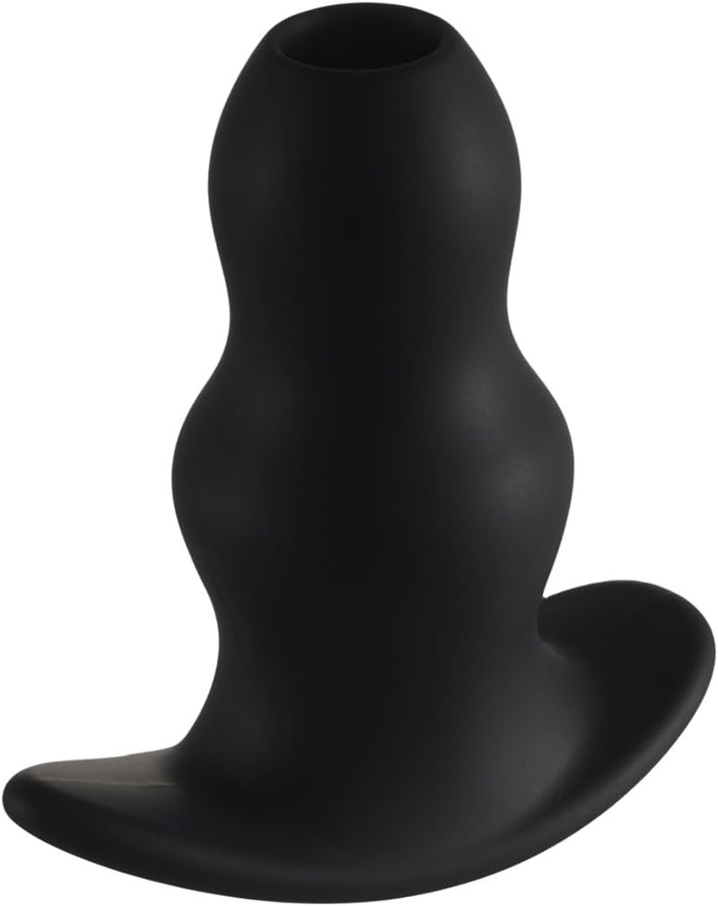 Plugue anal de silicone com âncora, equipamento para enema, plugues anais ocos, dilatador de ânus, estimulação vaginal e próstata, brinquedos sexuais adultos para homens, mulheres e casais_voghion.com