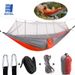 Camping Hammock with Mosquito Net Tent 2 Persons Breathable 260x140cm Ultra Light Suitable for Backpacking Hiking Outdoors_voghion.com