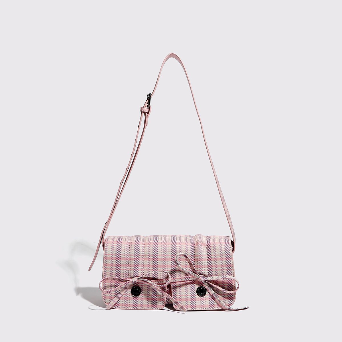 Borsa a tracolla piccola e semplice pieghevole sottobraccio in stile balletto, primavera ed estate, alla moda, cento_voghion.com