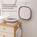 Foldable Laundry Basin Large, Collapsible Wash Tub For Home Use, Portable Travel Student Dormitory_voghion.com