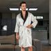GentleSilk RYYD Herren-Pyjama – Eisseide|Bademantel in Übergröße_voghion.com
