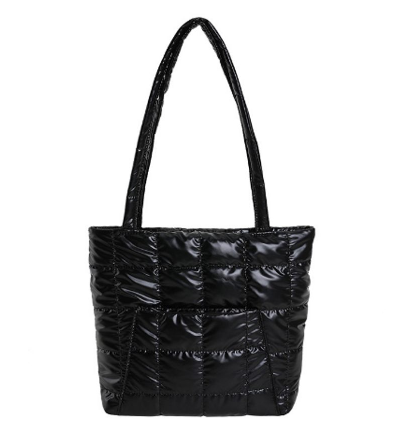 Sac fourre-tout de grande capacité, carré brodé, sac à bandoulière simple, sac à main de voyage, sac veste en coton, sac pour femme, tendance_voghion.com