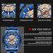 OLEVS Hollow Quartz Waterproof Student Back To School Men's Watch_voghion.com
