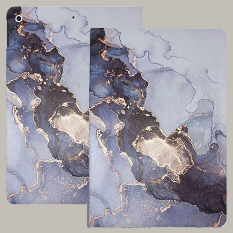 Kompatibles iPad MINI7 Tablet Air1/2 mit Standfuß im Ins-Stil, 9,7 Zoll, vollständige Abdeckung, Silikonhülle_voghion.com