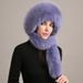 Cappelli da cacciatore Cappello in pelliccia di volpe Cappello invernale da donna Cappello in pelliccia di coniglio Rex Cappello mongolo Cappello caldo con protezione per le orecchie Cappello in pelliccia da donna invernale_voghion.com