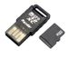 TF To USB Mini Sound Box Ultra-Thin High-Speed MicroSD Card Reader Support 512G Simple Package With Light_voghion.com