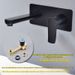 Modern Wall-Mounted Basin Mixer – Solid Brass Concealed Valve System With Ceramic Cartridge (Black/Gun Grey/Chrome)_voghion.com