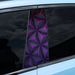 Geometric Square Car Center Column Window Trim Anti-Scratch Personalized Creative Decorative Sticker Protective Film_voghion.com