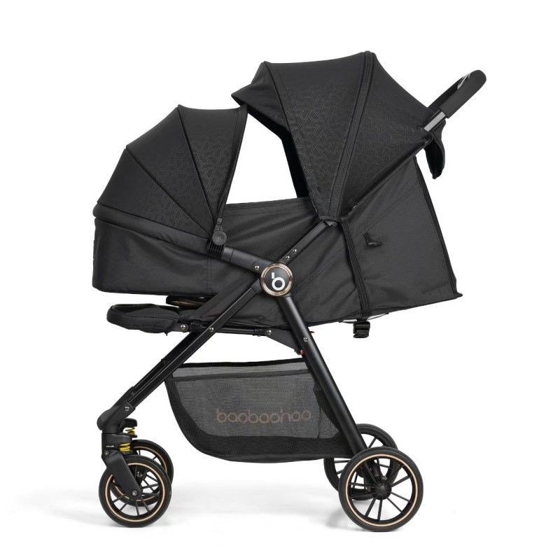 A5 Leichtgewicht-Kinderwagen mit Einhand-Faltung, All-Terrain-Rädern, umkehrbarem Sitz und Handgepäckzulassung für Flugreisen_voghion.com