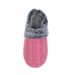 New all-match woolly slippers warm faded wool-mouth cotton drag non-slip plus pile thick cotton slippers_voghion.com