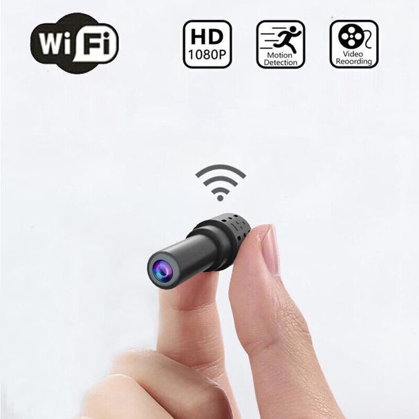 4K HD Mini IP 128GB 1080P Wireless WLAN WiFi Surveillance Camera Spycam Webcams For Detection, Monitoring, Recording_voghion.com