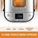 PSMBF003 Gluten Free Maker 15in1 Automatic Bread Maker 2.8 Inch LED 15h Timer 2 Lbs 1.51 Lb 1 Lb American Italian French Whole Wheat Bread_voghion.com