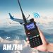 BAOFENG UV-5RM Walkie Talkie Multi-Bands 10W NOAA AM FM 999Kanal Hochleistungsakku DTMF Typ-C Aufladen Große Reichweite_voghion.com