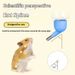 Dispensador de agua suspendido para mascotas pequeñas, vajilla para hámster, botella de conejo Totoro_voghion.com