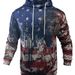 Spring and Autumn Men's Hooded Sweater 3D Personalized Flag Worn Casual Sports Top Trendy Clothing_voghion.com