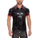 Herrenbekleidung Lederhemd Kurzarm Revers T-Shirt Top Herren sexy weiche matte Lederweste helles Leder Kurzarm_voghion.com