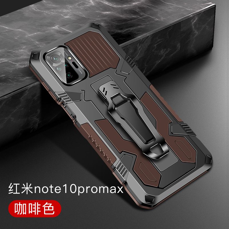 Für Xiaomi Redmi Note 10 Pro Case Stoßfeste Rüstungsabdeckung Xiaomi Redmi Note 10S Note10 10Pro Robuster Hybrid-Gürtelclip Stan_voghion.com