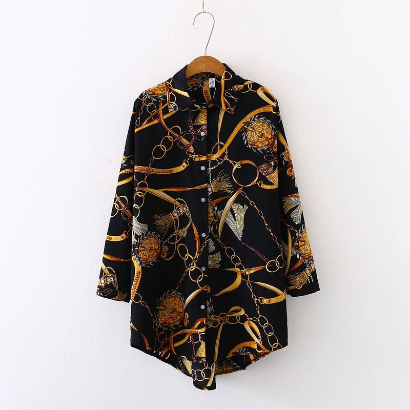 Women's Fashion Waist Strap Slimming Pleated Ruffled Edge One-piece Blouse Blouse_voghion.com