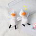 Internet celebrity plush keychain pendant, Little White kindergarten gift, Sky Soaring Duck doll_voghion.com