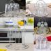 Support de rangement en acier inoxydable pour 6 tasses et verres_voghion.com