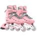 Sway PU Single Flash Adjustable Children's Roller Skates For Boys And Girls, Inline Skates, Detachable_voghion.com