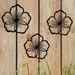 Metal Wall Decoration, Small Flower Decoration, Rural Decoration, Home Decoration, Bedroom Outdoor Decoration, Small House Decoration, 3-piece Set_voghion.com