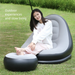 Flocked Set Leisure Sofa Fashionable Lazy Outdoor Inflatable Stool_voghion.com