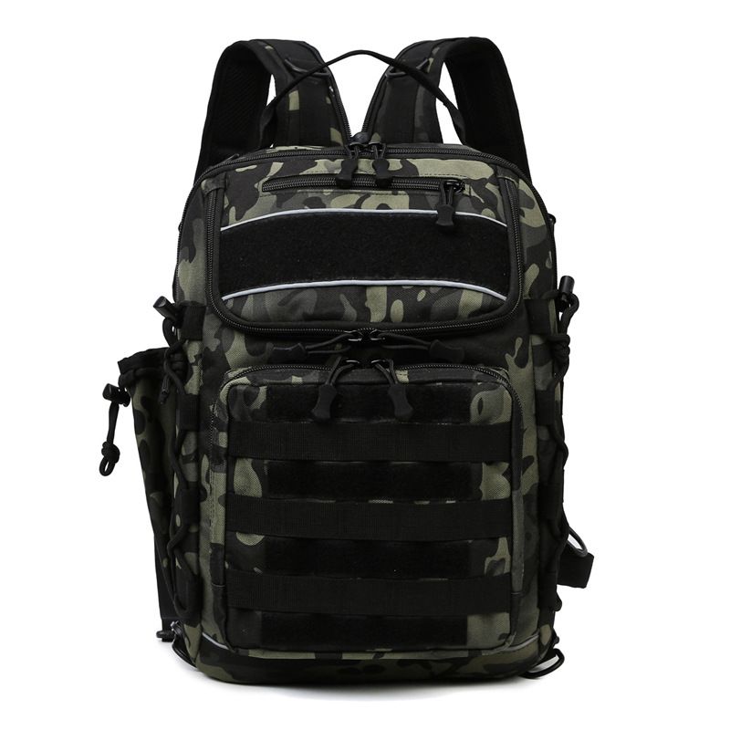 Outdoor Multifunctional Luya Bag Shoulder Messenger Dual Purpose Tactical Backpack Men's Hiking Mountaineering Bag Large Capacity_voghion.com
