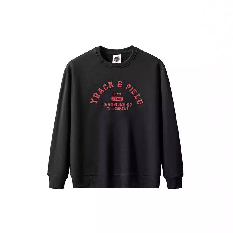 Men's Clothing Autumn And Winter Heavy 450G Plus Velvet Hooded Solid Color Sweater Loose Drawstring Hat_voghion.com