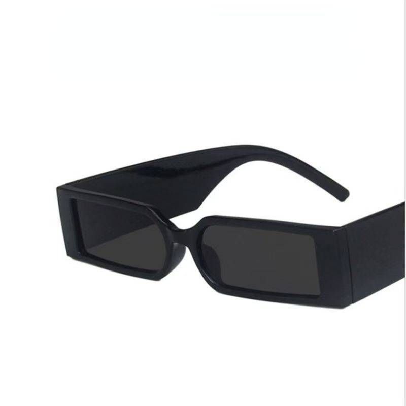 New Rectangular Super Small Narrow Frame Sunglasses Women's Net Popular Men's Bar Disco Hip-hop Sunglasses_voghion.com