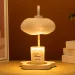 Creative Cloud-Shaped Wax Melt Lamp With Timer Aromatherapy Night Light, Scented Candle Warmer, Stylish Desk Table Lamp_voghion.com