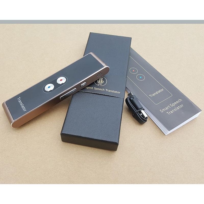 T8+intelligenter Bluetooth-Übersetzer, Sprachsynchronisationsübersetzer, zeitnahe Übersetzung mehrerer Sprachen und Übersetzungsstick_voghion.com