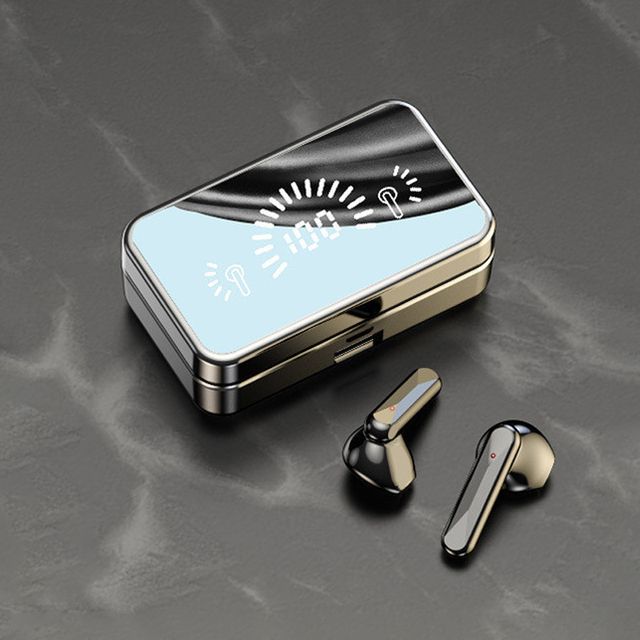 Spiegel-Digitalanzeige Drahtloses Bluetooth-Headset 5.1 Touch TWS Business-Sport-Headset_voghion.com