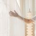 Vertical Blinds Curtains Dream Curtains Living Room Balcony White Gauze Light Transmitting But Not Transparent_voghion.com