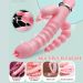 3 in 1 vibratore del coniglio del dildo impermeabile USB ricaricabile magnetico giocattoli del sesso del clitoride anale per le donne Coppie Negozio 22_voghion.com