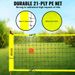 Set pallavolo portatile con sistema pompa regolabile rete pallavolo carr pali in acciaio per esterni professionale in PVC altezza pallavolo_voghion.com