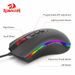 Redragon M711 PC Gaming Mice Wired 7 Programmable Buttons Customizable RGB 10,000 DPI Ergonomic Mouse_voghion.com