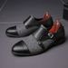 Scarpe da uomo in pelle casual slip-on stile europeo, taglia 38-48, modello Cross-Border, primavera e autunno 2022_voghion.com