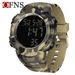 Sport Digital Watch With 50m Waterproof, LED Backlight, Alarm, Stopwatch, Military Camouflage Design For Outdoor Swimming And Daily Wear_voghion.com