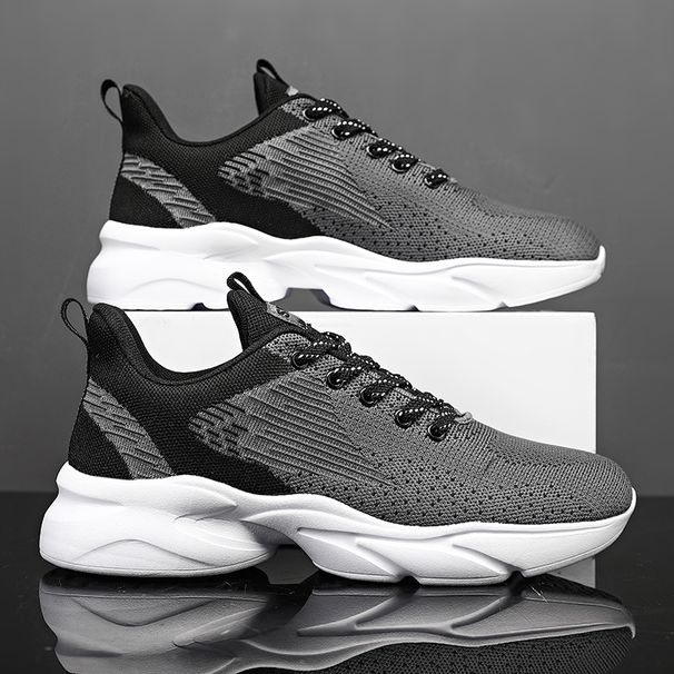 MAEDEF Baskets en maille pour hommes, chaussures de course légères et respirantes, confortables, tendance, décontractées, pour la gym et la marche, vulcanisées_voghion.com