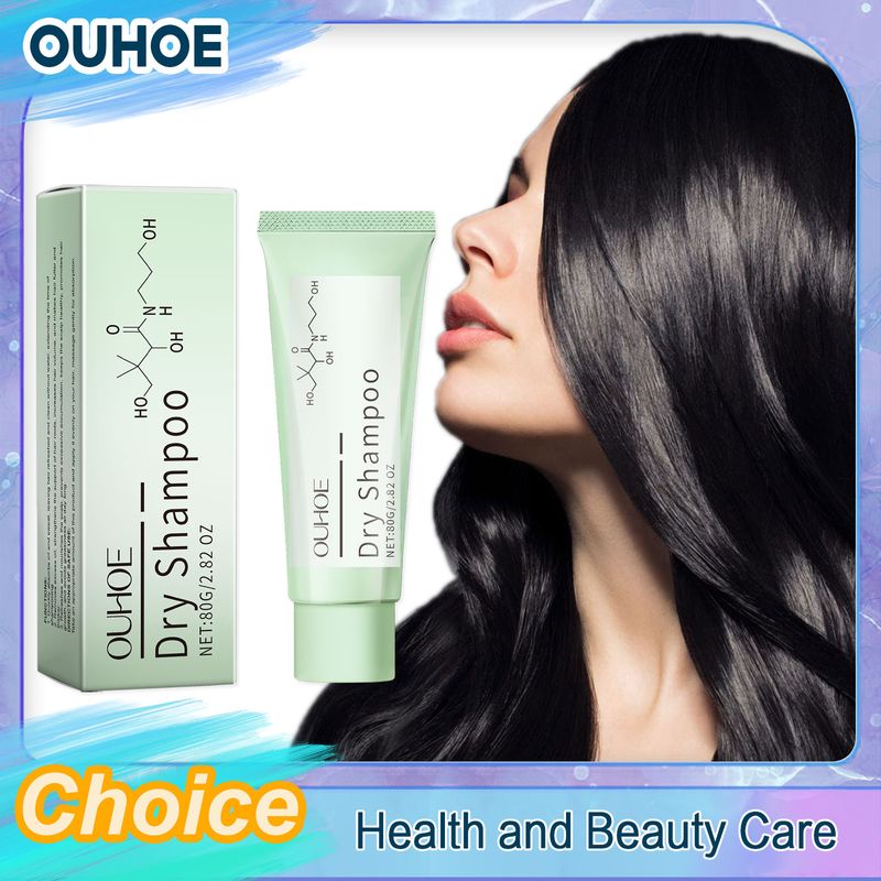 Shampoo secco rinfrescante per capelli, detergente, anti-grasso, anti-sudore, rinforzante per le radici, nutriente per il cuoio capelluto, anti-odore, volumizzante, shampoo senza risciacquo._voghion.com
