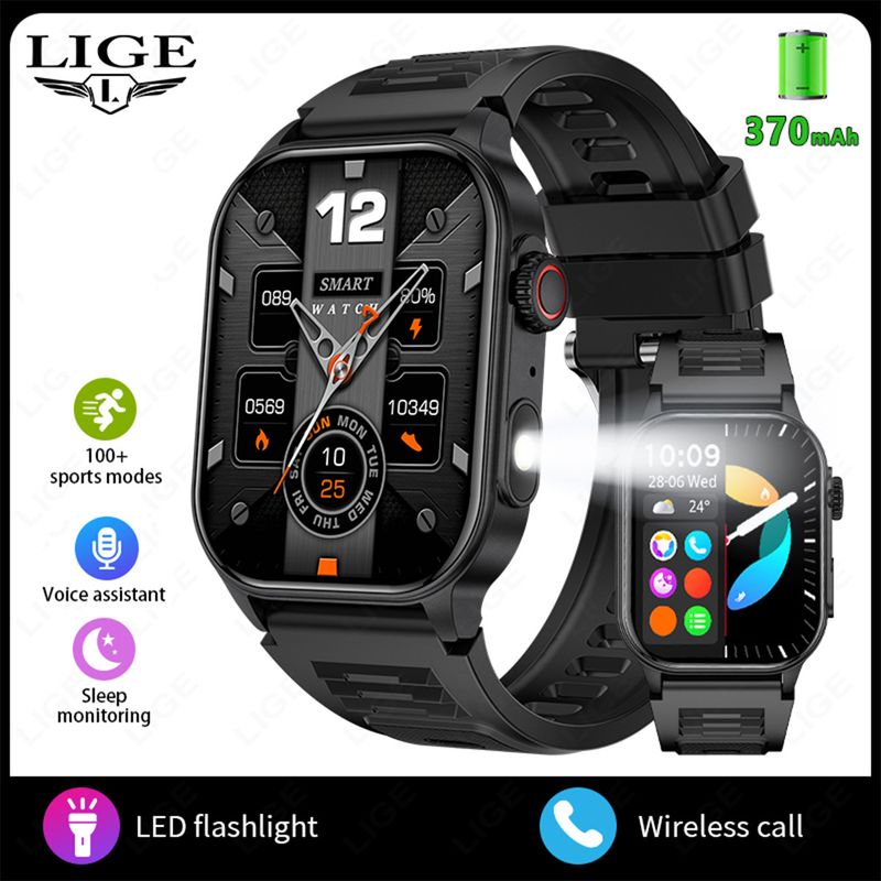 Smart Bluetooth Sports Step Counting Heart Rate Blood Pressure Health Monitoring Information Reminder Call Watch_voghion.com