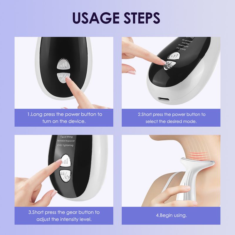 New massager for lifting, tightening, reducing lifting head wrinkles, facial and neck massagers_voghion.com