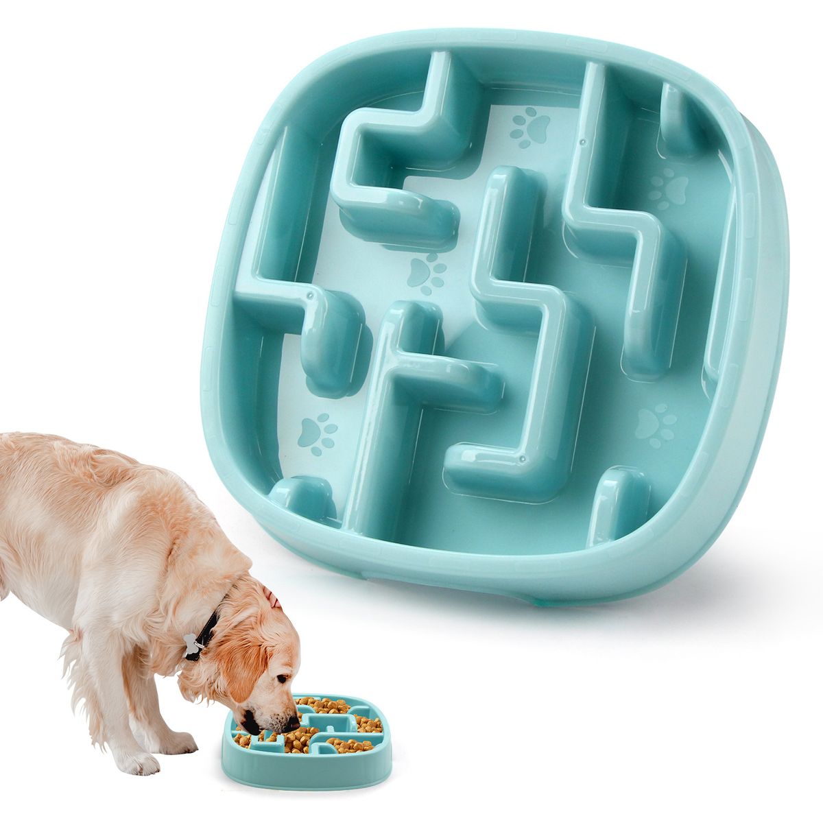 Cross-Border Slow Feeder PP Material Cat Eating Dog Food Bowl Pet Supplies_voghion.com