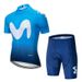2025 Movistar Radtrikot-Set Fahrradbekleidung Atmungsaktiv Schweißableitend Anpassbares Design_voghion.com