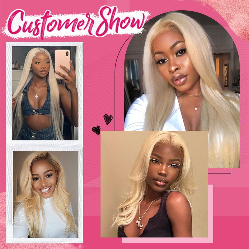 613 HD lace frontal wig human hair wig_voghion.com